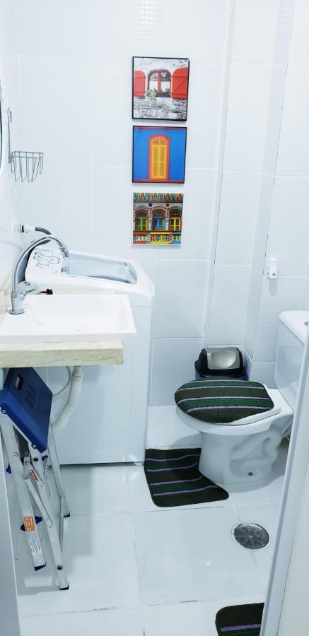 Apartamento Stúdio Itarare Appartamento São Vicente Esterno foto